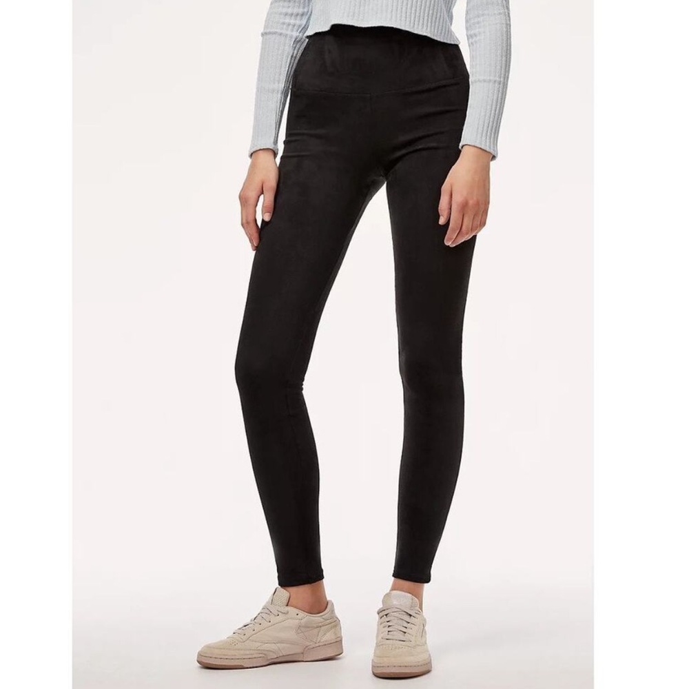 Aritzia Daria Faux Suede Legging - Size S